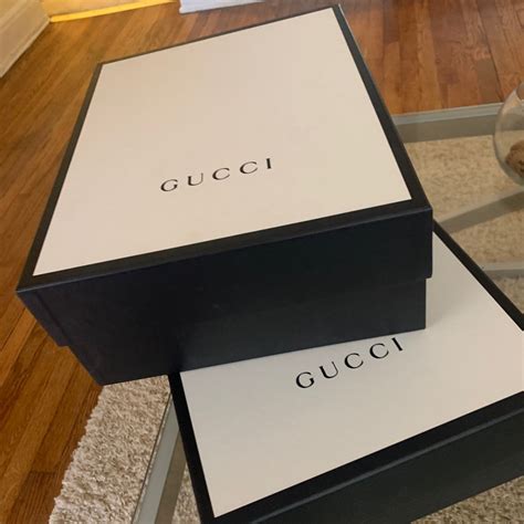 ebay gucci shoe box|Gucci shoe box for sale.